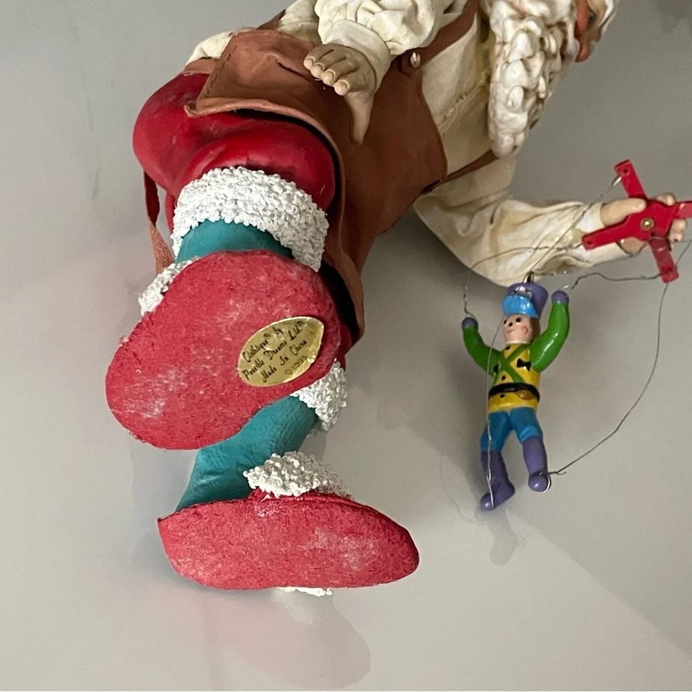 Marionette Santa - Clothtique Possible Dreams by Dept 56